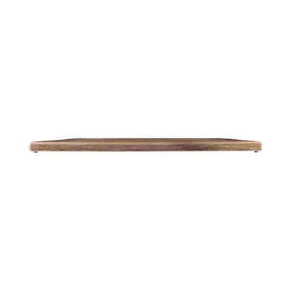 Melamine Rectangular Riser - Walnut