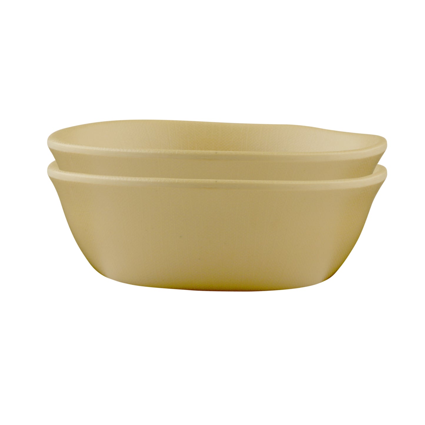 Melamine Round Bowl - Rattan