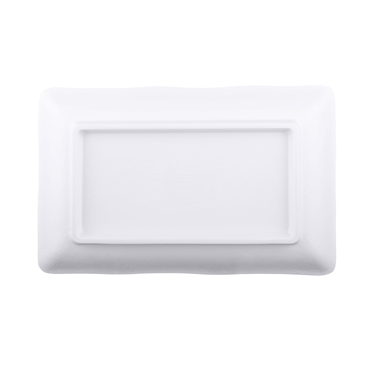 Melamine Rectangular Tray - White