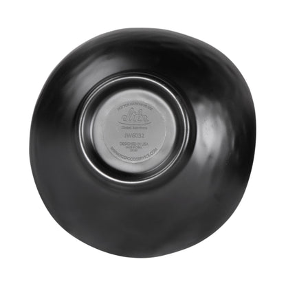 Melamine Round Bowl - Black