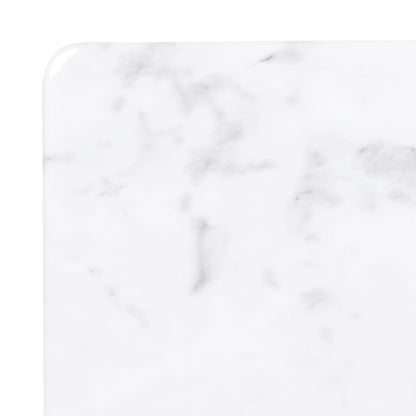 Melamine Rectangular Serving Board - Carrara Marble