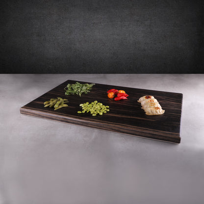 Melamine Rectangular Riser - Zebrawood