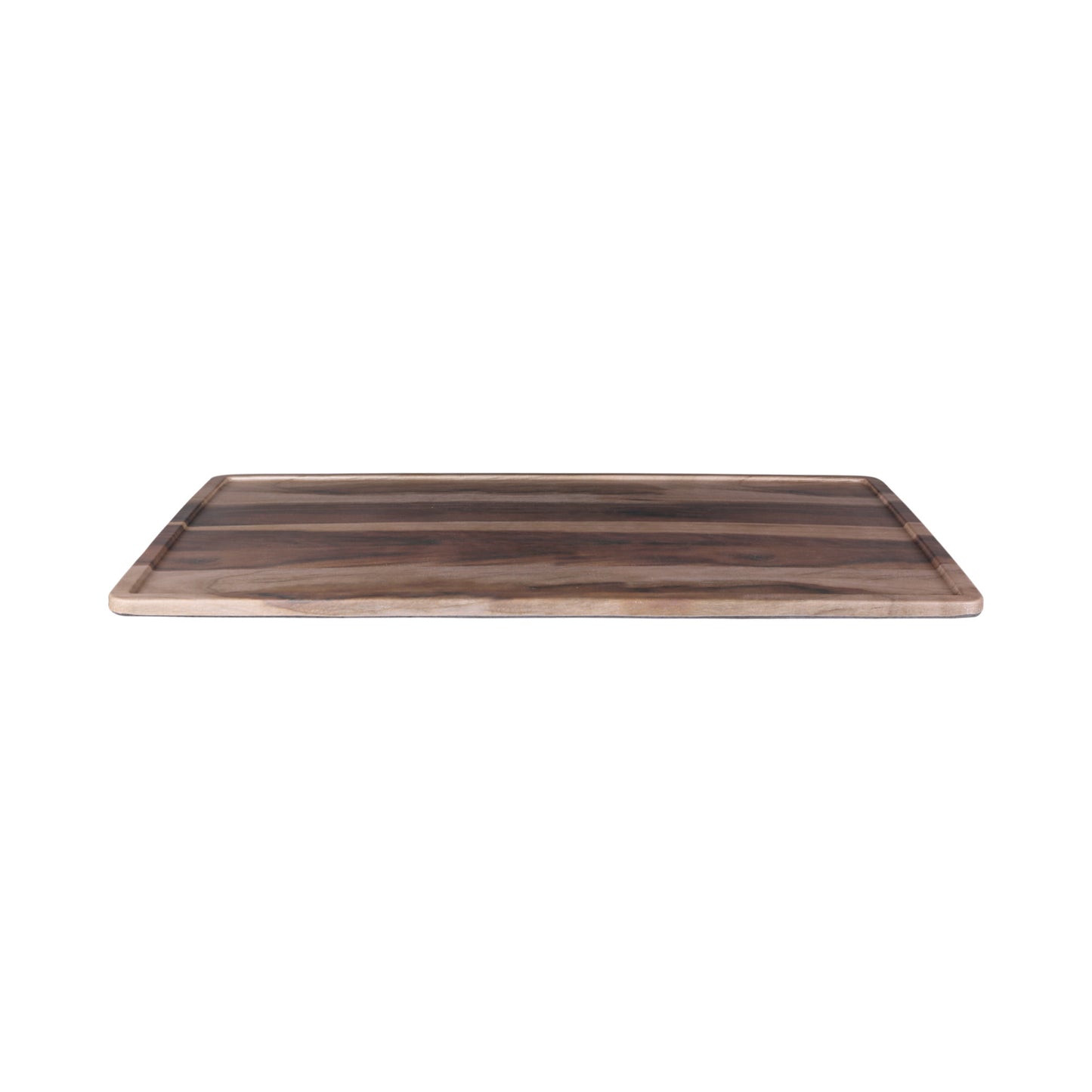 Melamine Rectangular Serving Board - Hickory Wood