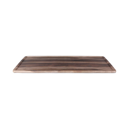 Melamine Rectangular Serving Board - Hickory Wood
