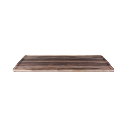 Melamine Rectangular Serving Board - Hickory Wood