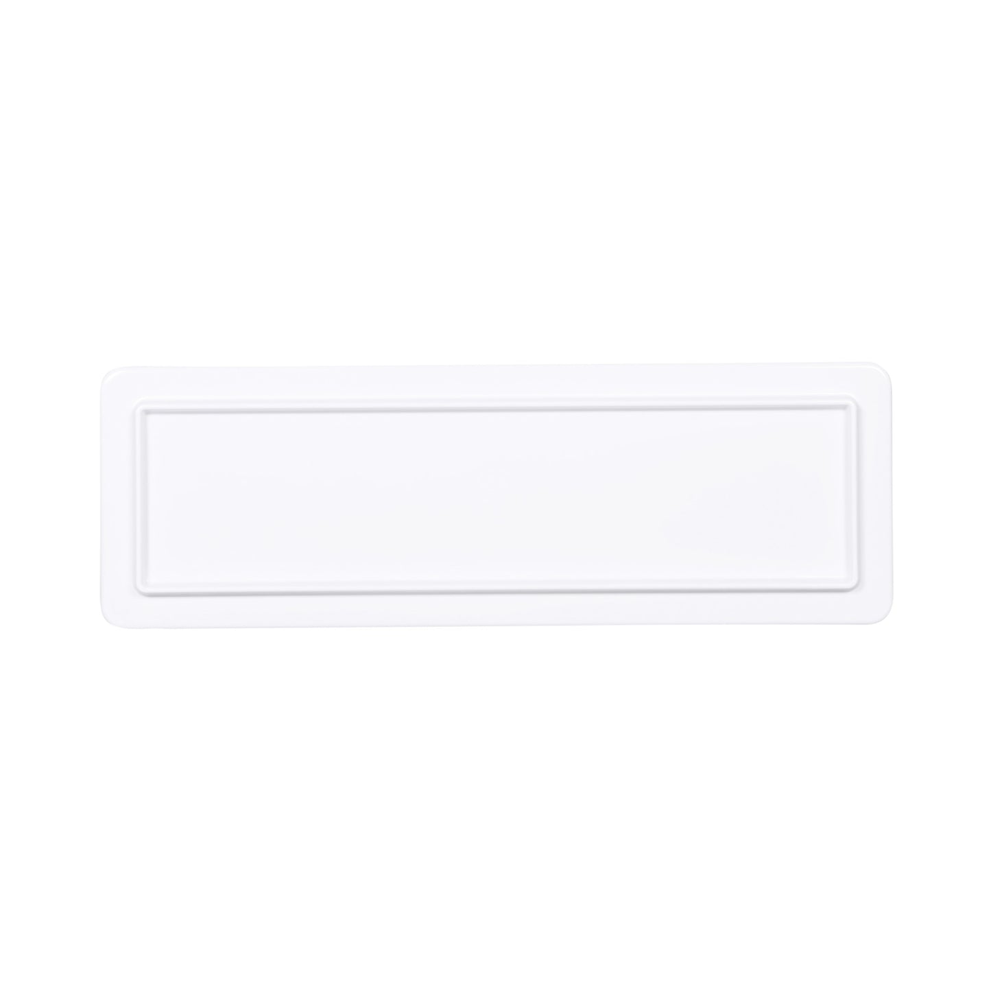 Melamine Rectangular Serving Board - Carrara Marble