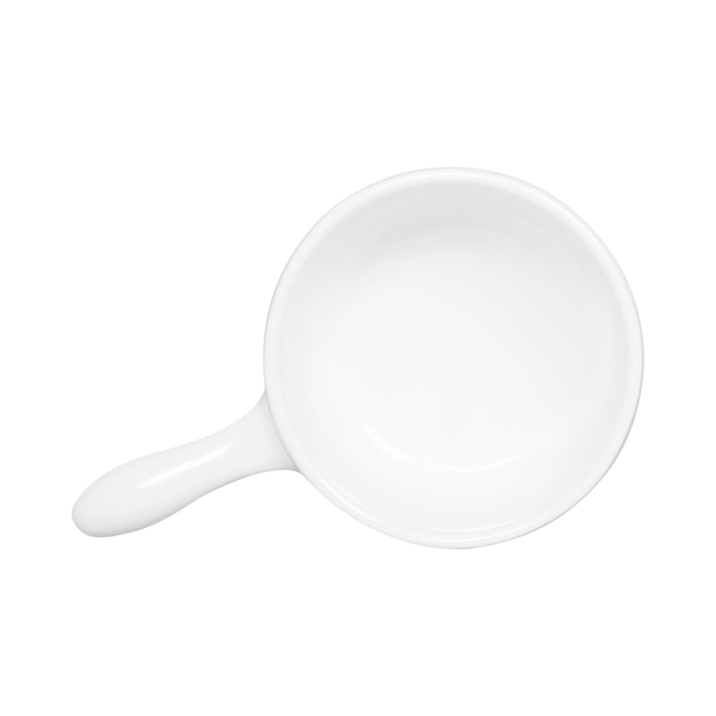 Melamine French Casserole - White