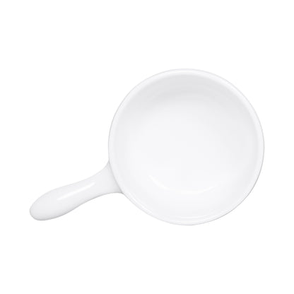 Melamine French Casserole - White