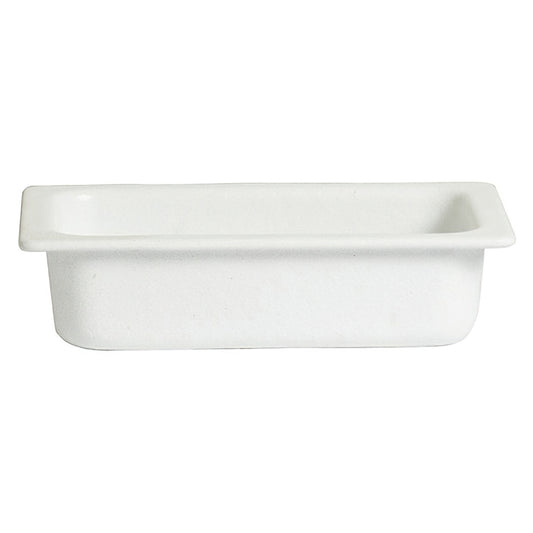 1.6 qt., 10.24" x 6.3" Quarter Size  Food Pan, 2.56" Deep