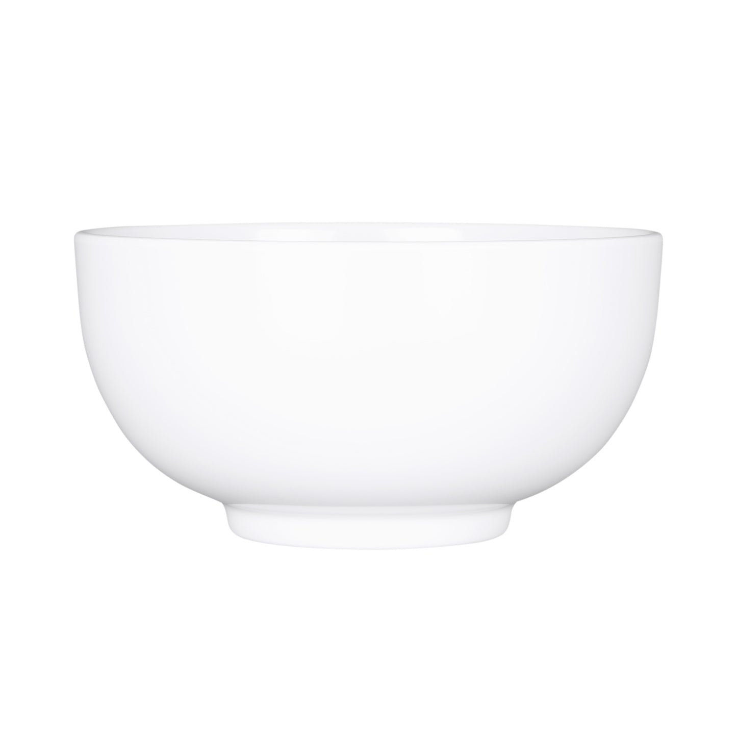 Melamine Round Bowl - White