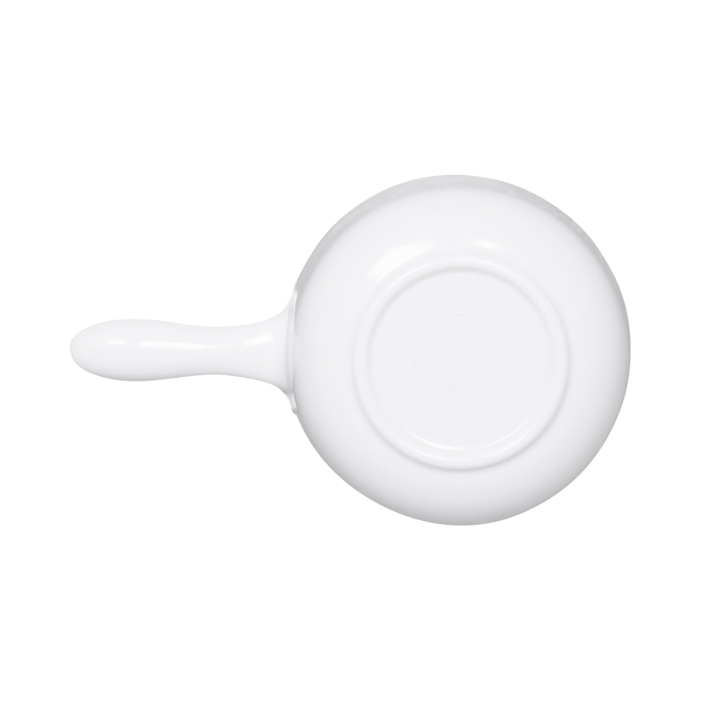Melamine French Casserole - White