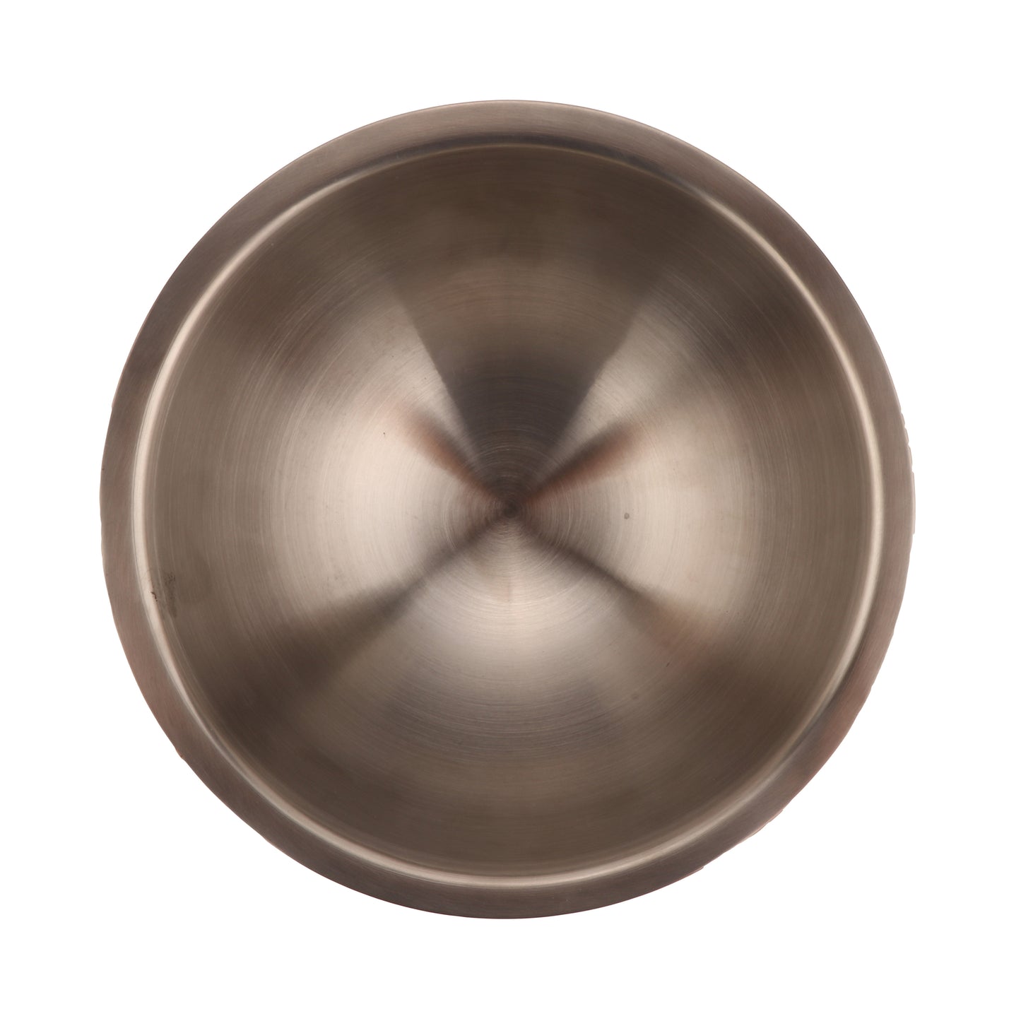 5 qt. (5.3 qt. rim-full), 11" Dia. Double Wall Stainless Steel Insulated Bowl with Hammered Copper Finish, 5.5" deep