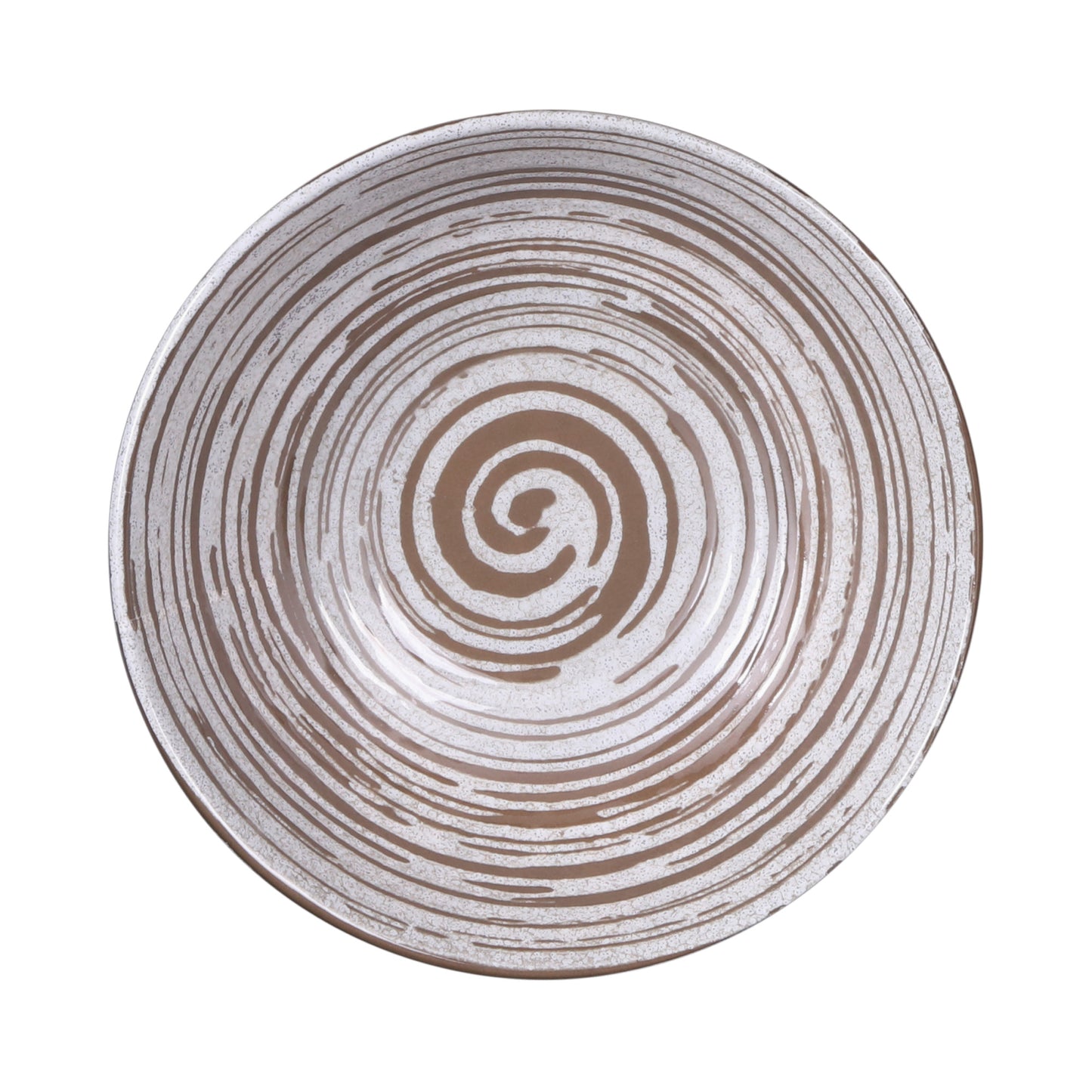 Melamine Round Bowl - Stardust White