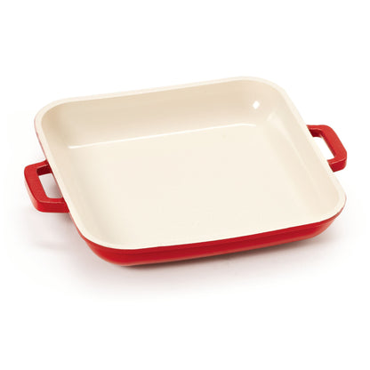 10 oz. (12 oz. rim-full), 6" Mini Induction Ready Square Grill Pan (7" w/ Handles), 1" deep