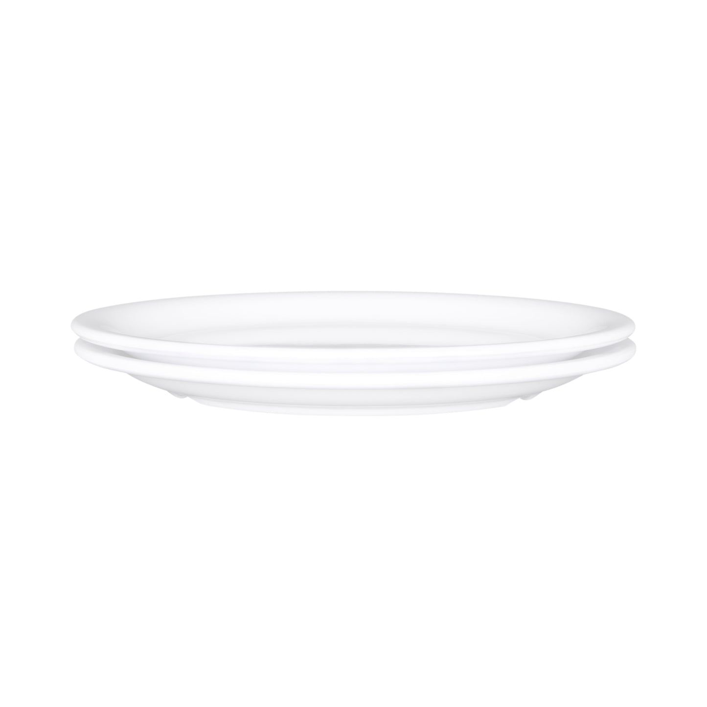 Melamine Round Plate - White