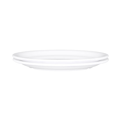 Melamine Round Plate - White