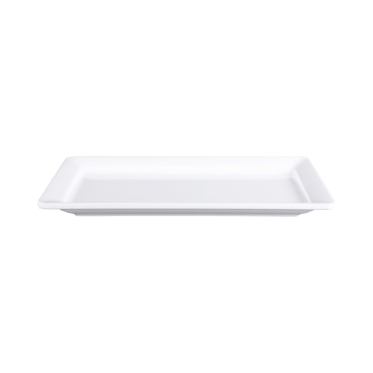 Melamine Rectangular Serving Platter - White
