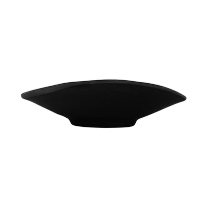 Melamine Oval Plate - Black