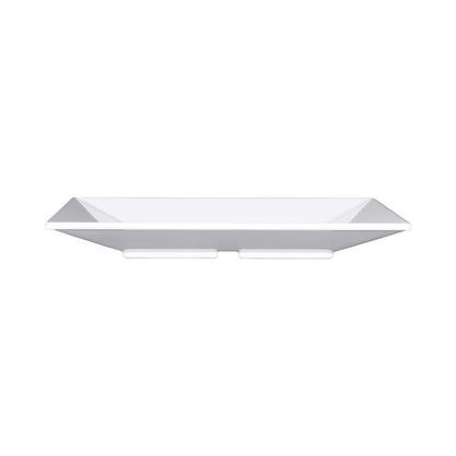 Melamine Square Plate - White