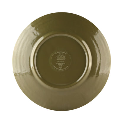 Melamine Round Pebble Plate - Lizard