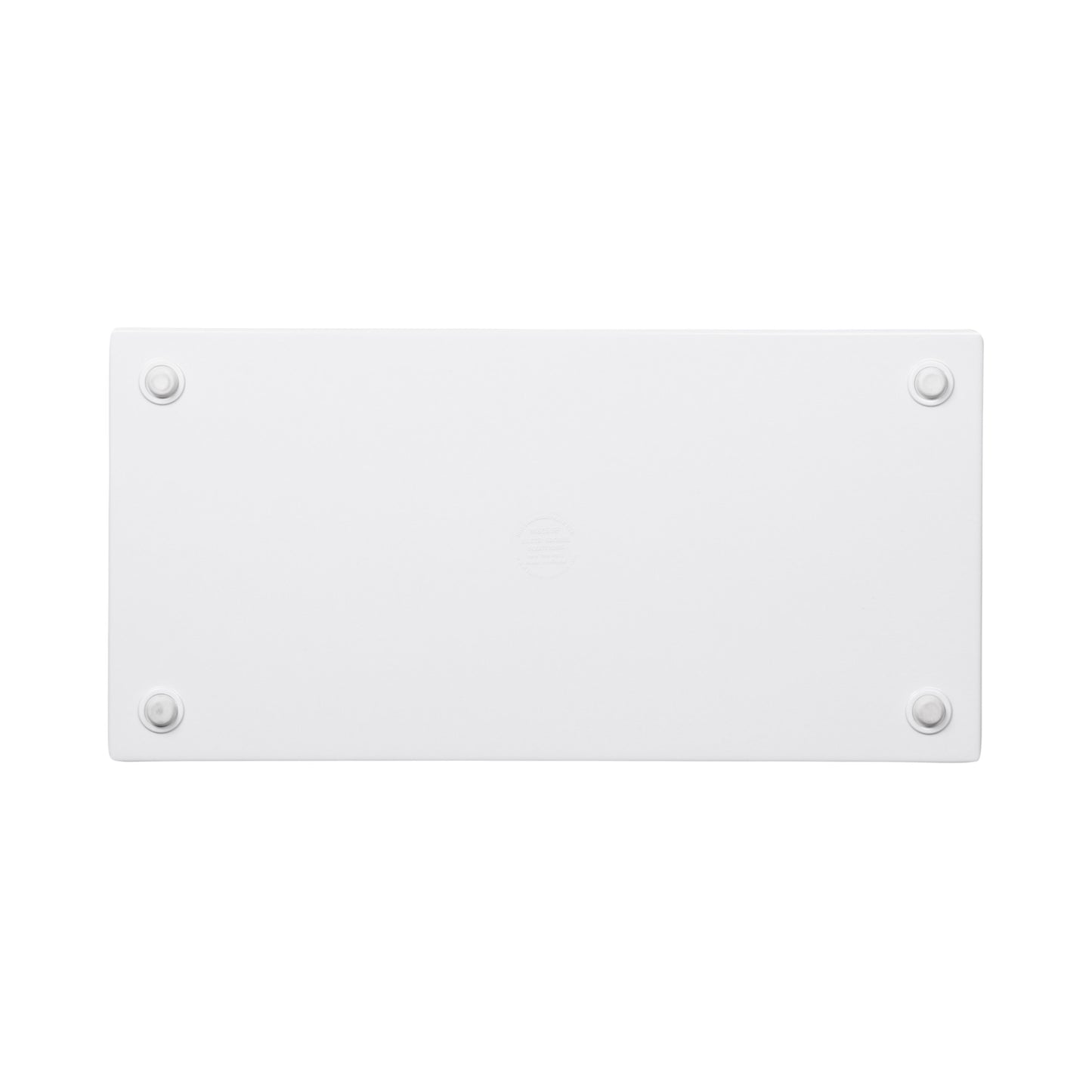 Melamine Rectangular Tray - White