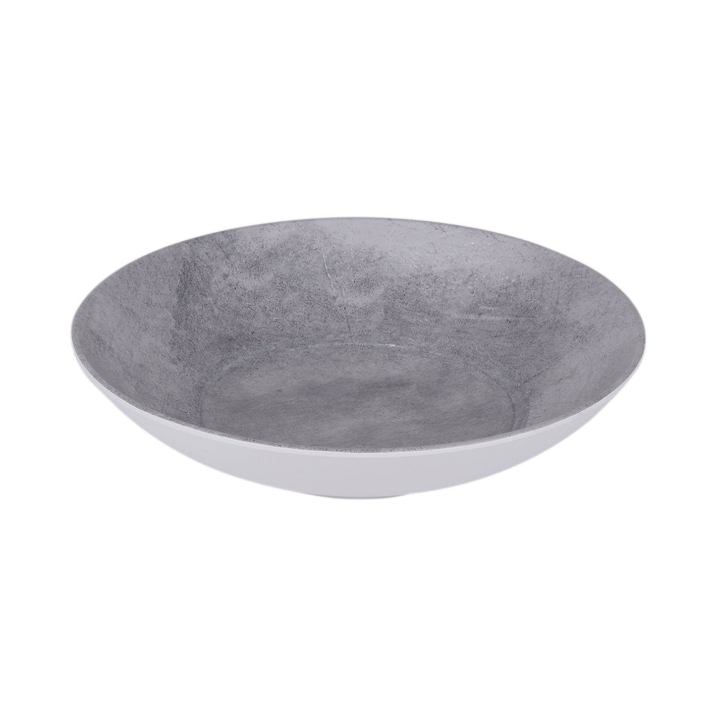 Melamine Round Bowl - Cement