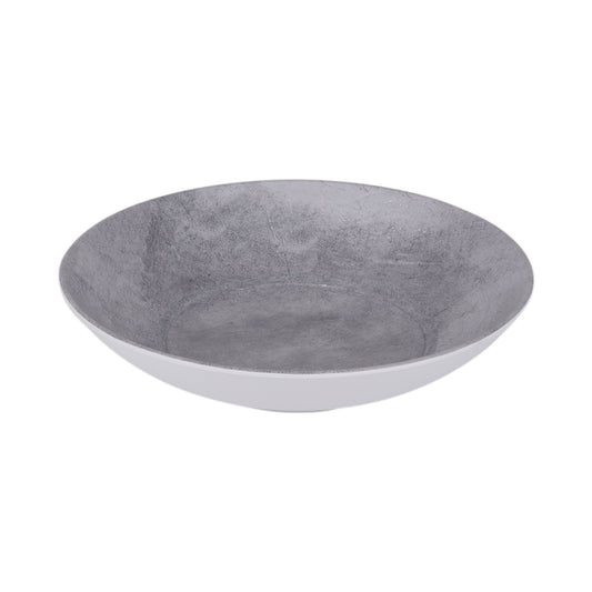 Melamine Round Bowl - Cement