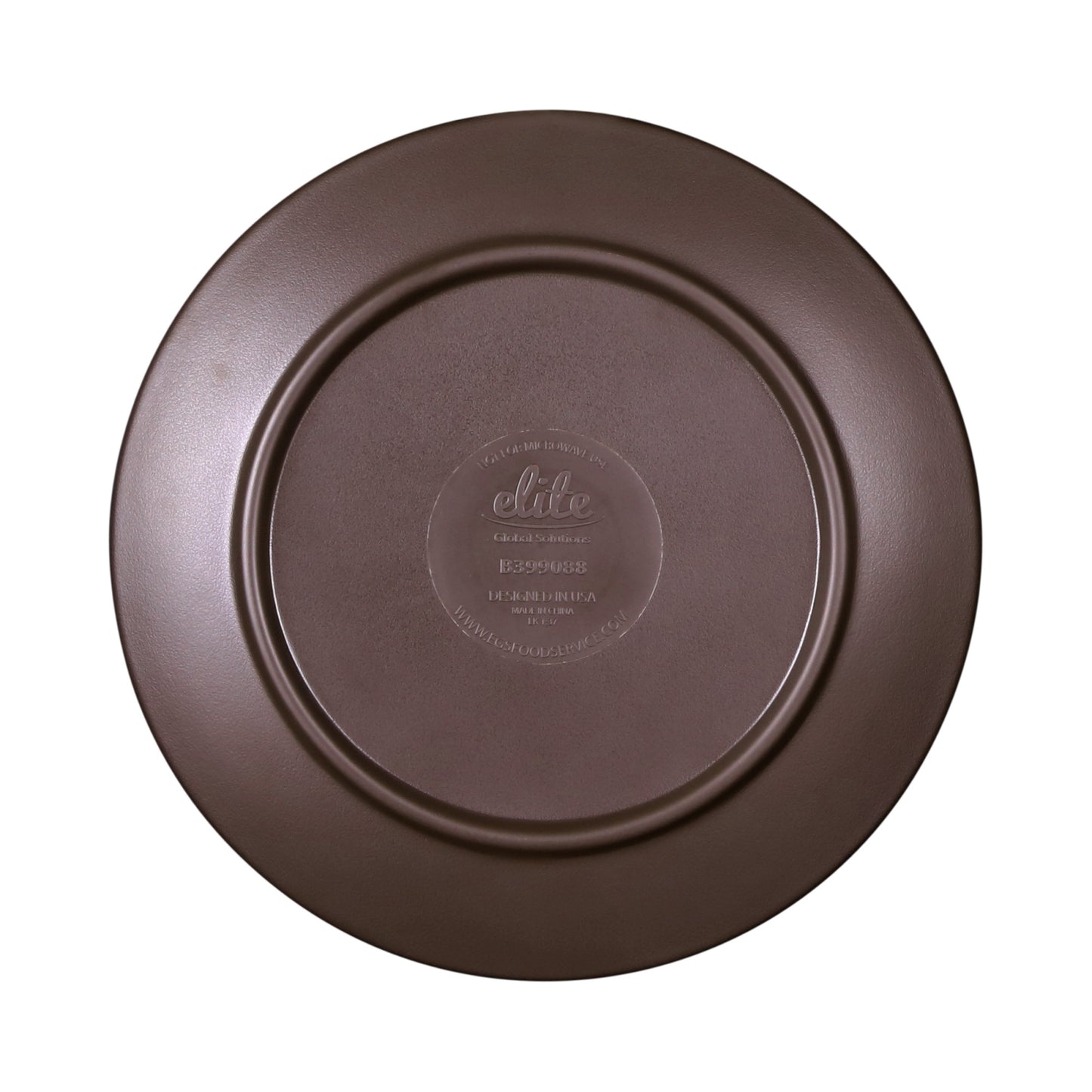 Melamine Round Plate - Stardust Blue
