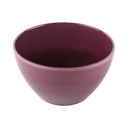 Melamine Round Bowl - Purple Glaze