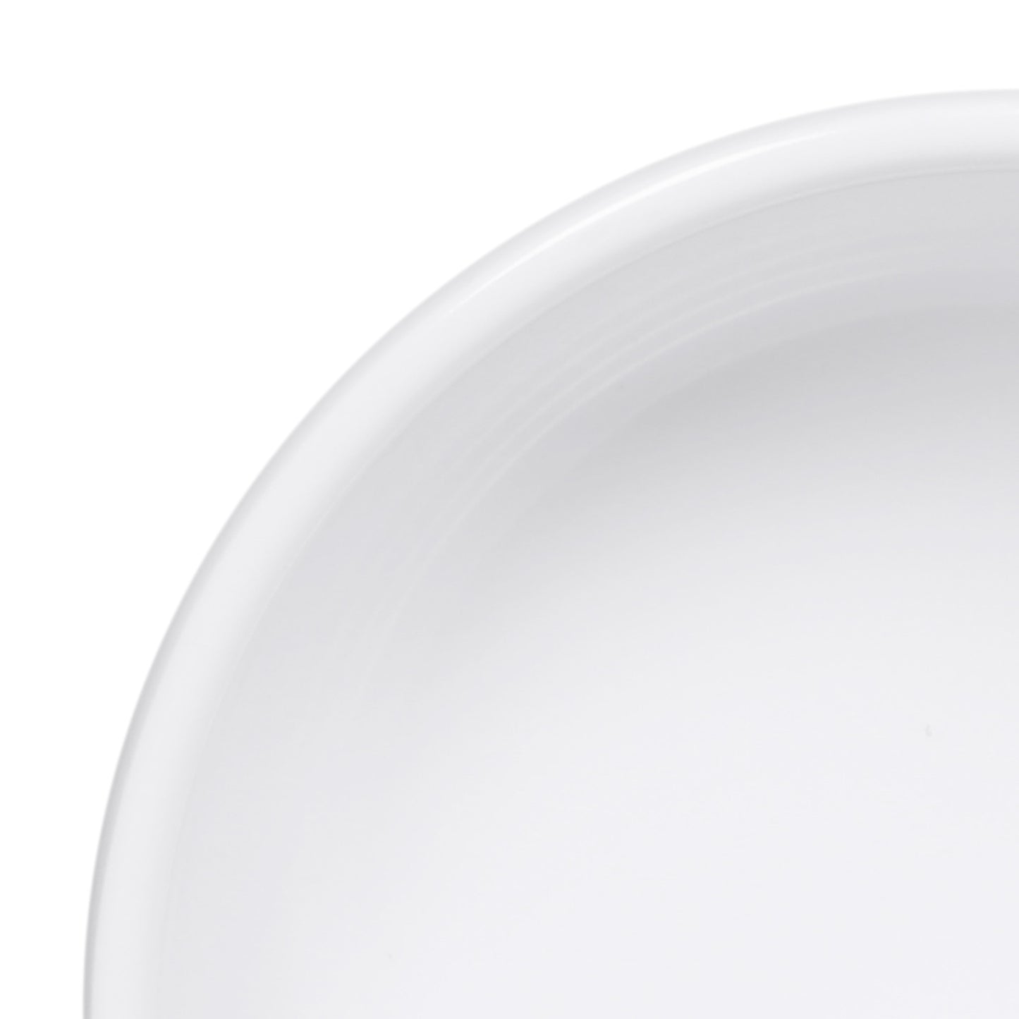 Melamine Round Bowl - White