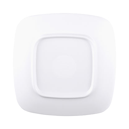 Melamine Square Plate - White