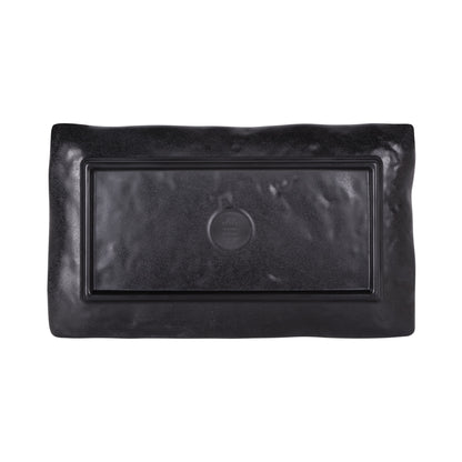 Melamine Rectangular Plate - Coal