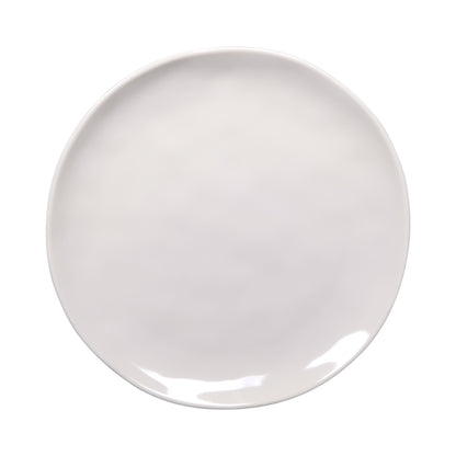Melamine Round Plate - Cream Glaze