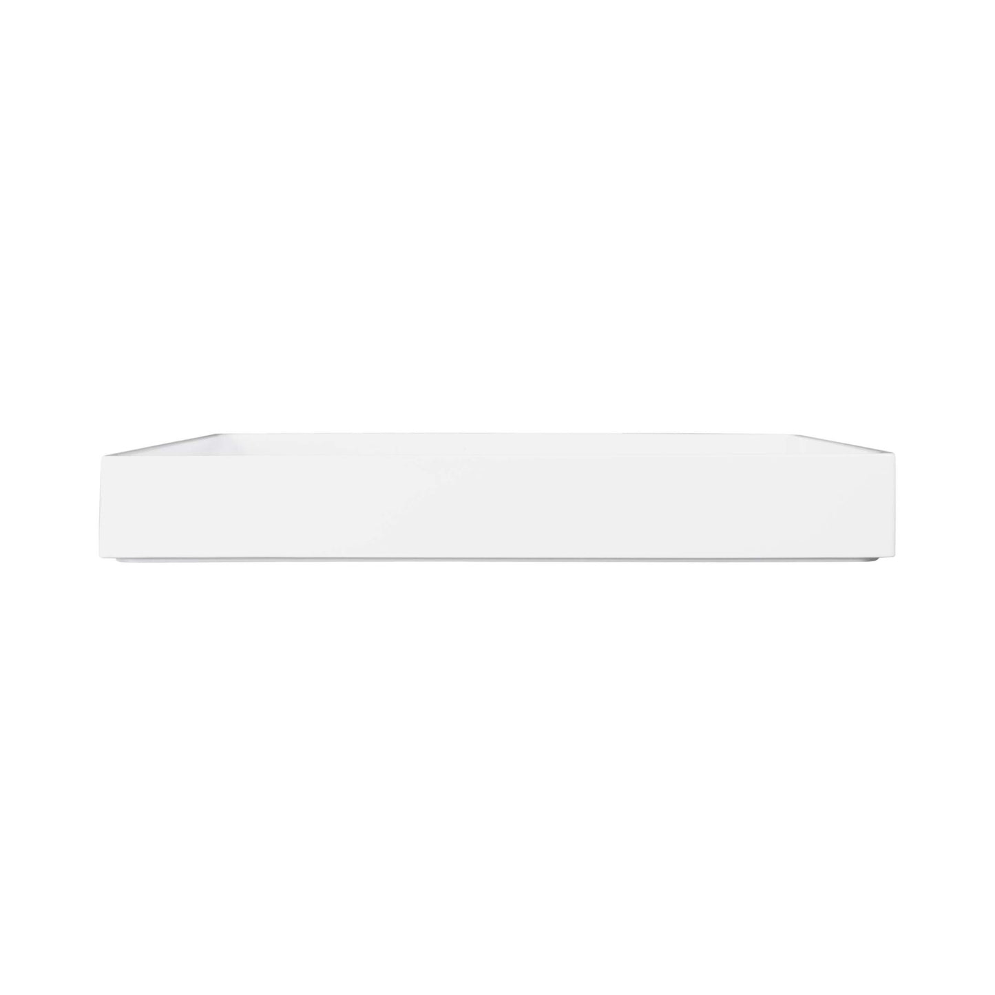 Melamine Rectangular Bin - White