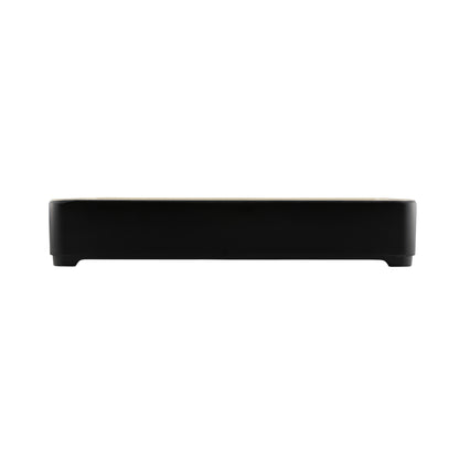 Melamine Two-Tone Bento Box - Ebony Outside, Sand Inside