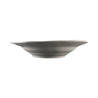 Melamine Irregular Round Serving Bowl - Off White Design
