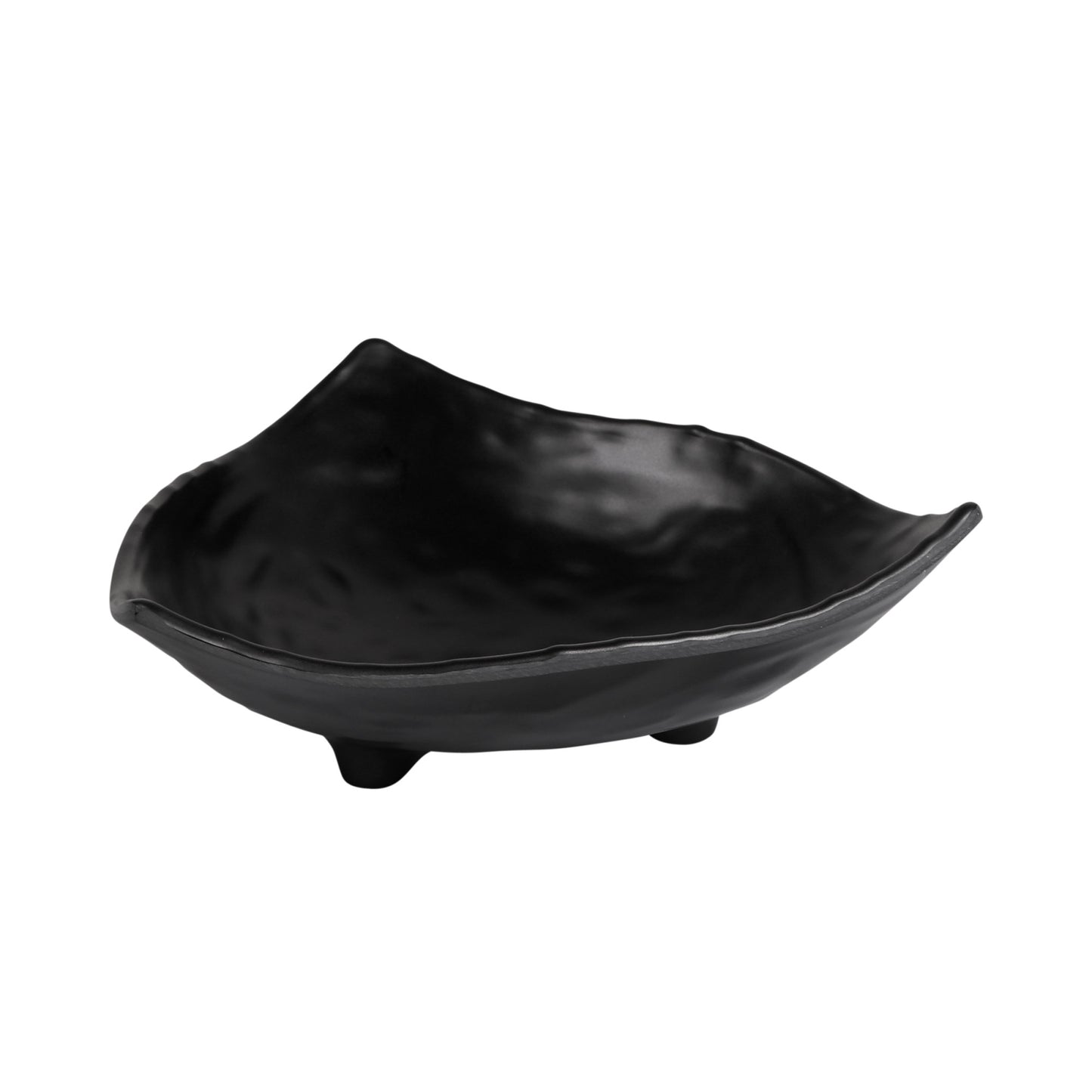 Melamine Triangle Bowl - Black