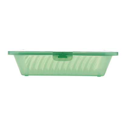 9'' x 9'' Flat Top Single Entree Food Container, 3.5" deep (Set of 4 ea.)