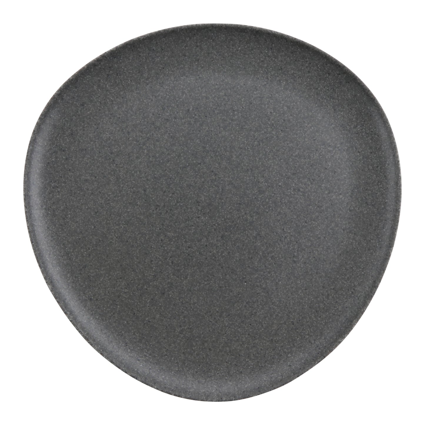 16.5" revive stone grey/black triangle melamine platter (extra extra large), 16.5"L x 16.5"W x .5"H, GET, cheforward