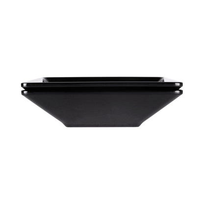 Melamine Square Bowl - Black