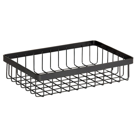 9" x 6" Rectangular Wire Basket, 2" tall