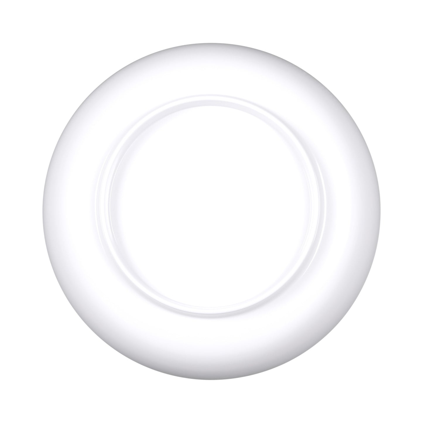 Melamine Round Bowl - White