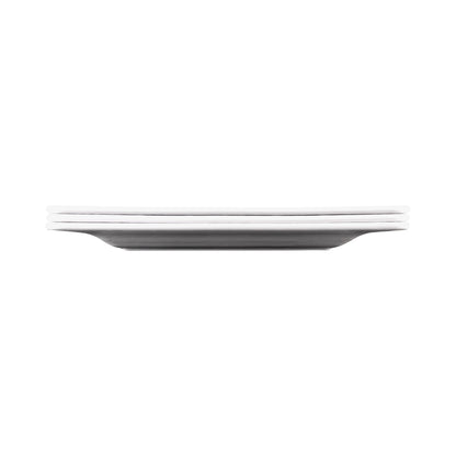 Melamine Rectangular Pebble Tray - White