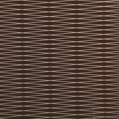 Melamine Rectangular Plate - White w/ Chocolate Decal