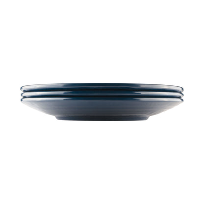 Melamine Round Pebble Plate - Lapis