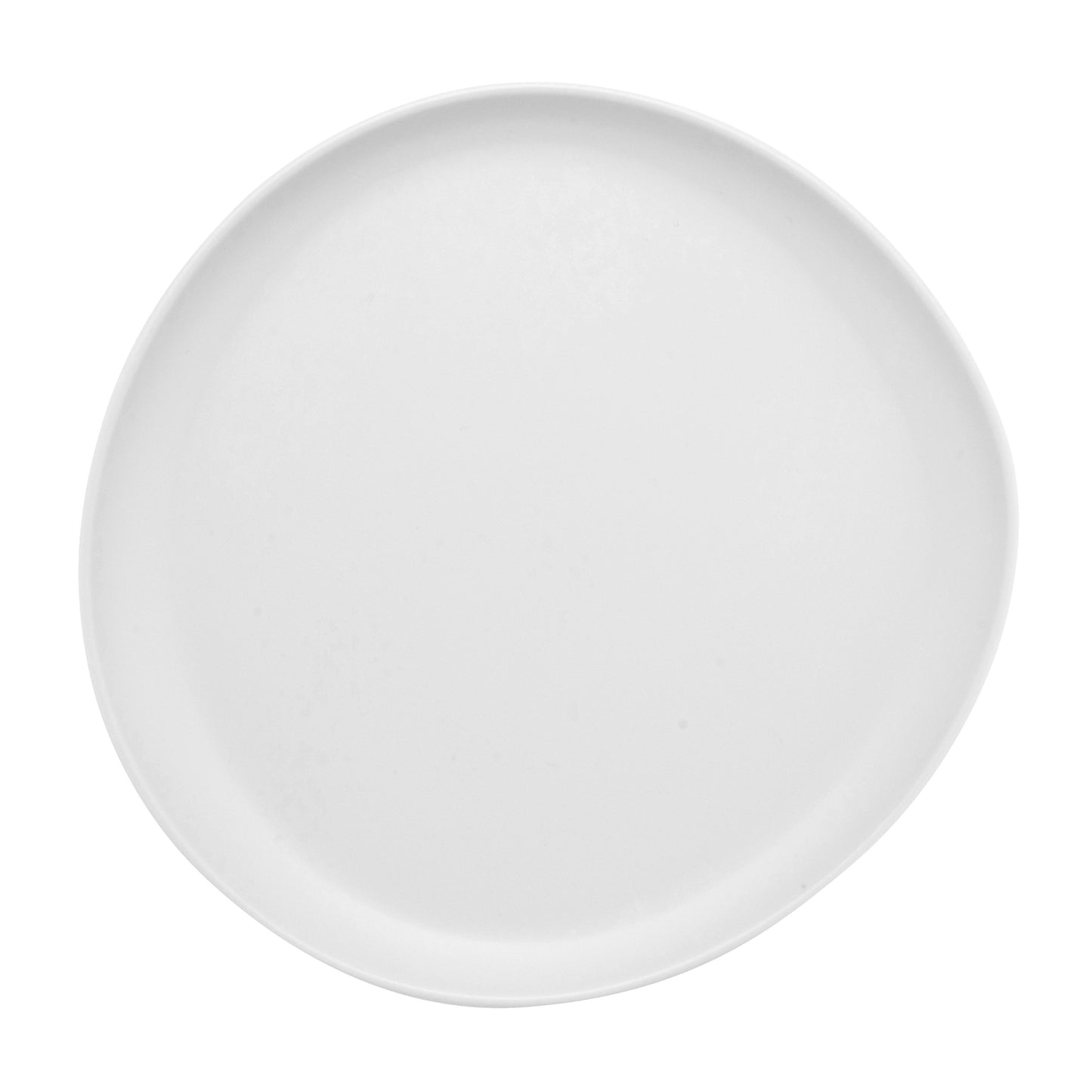 7" White, Melamine, Small Round Coupe Bread Plate, G.E.T. Riverstone (12 Pack)