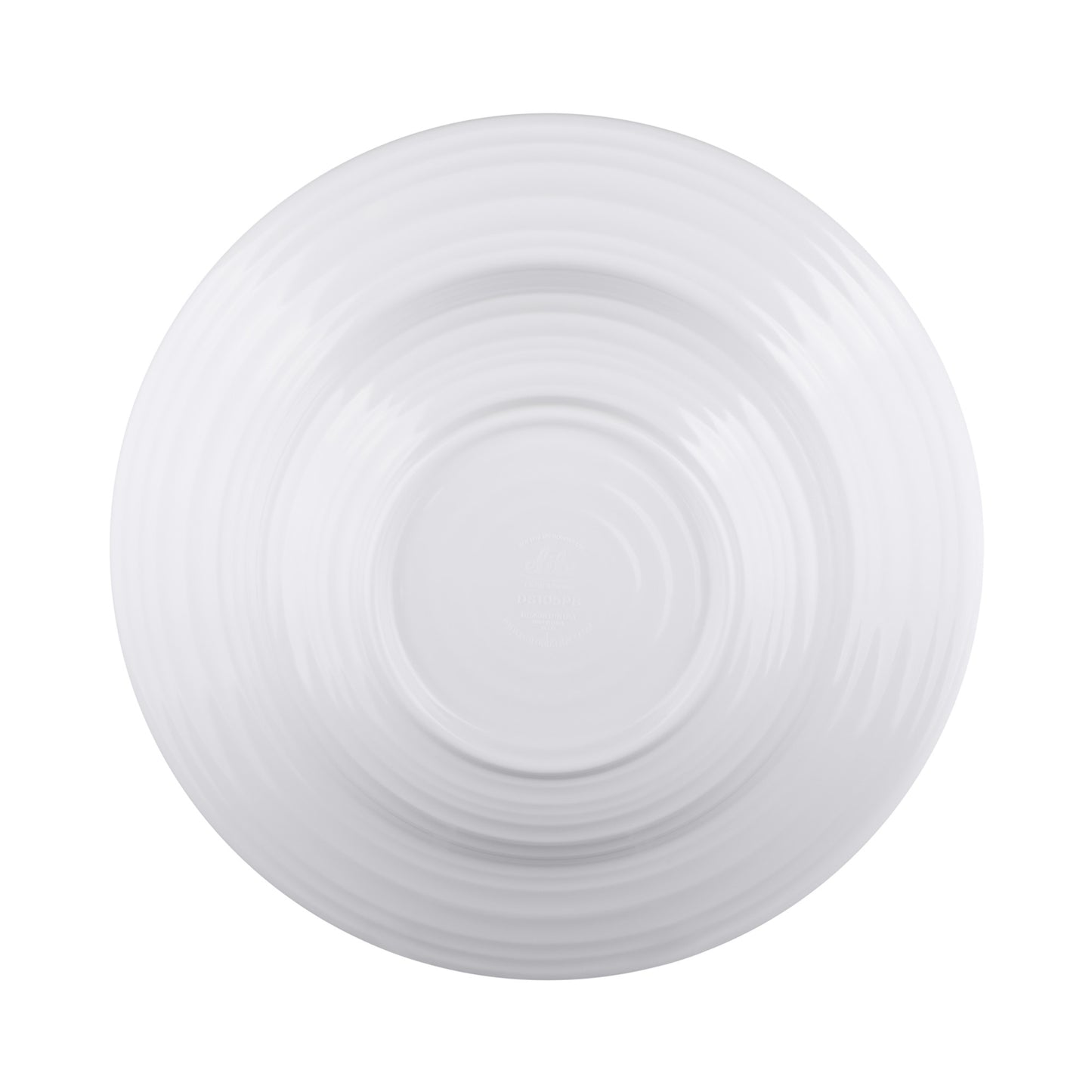 Melamine Swirl Pasta/Soup Bowl - White