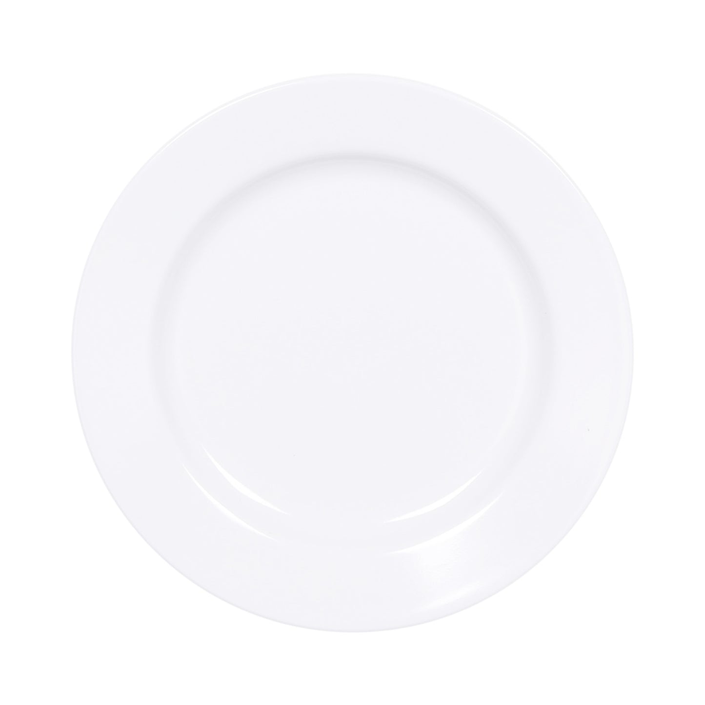 Melamine Round Saucer - White