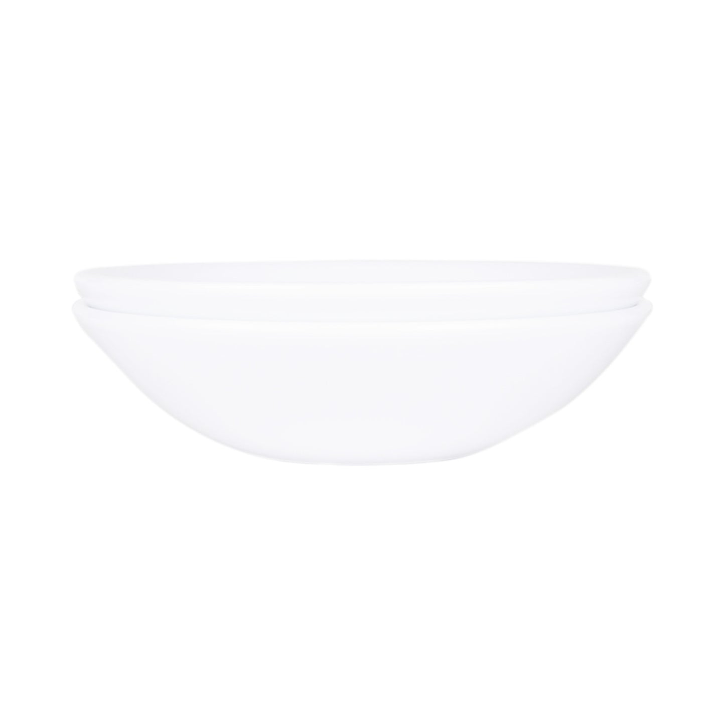 Melamine Round Bowl - White