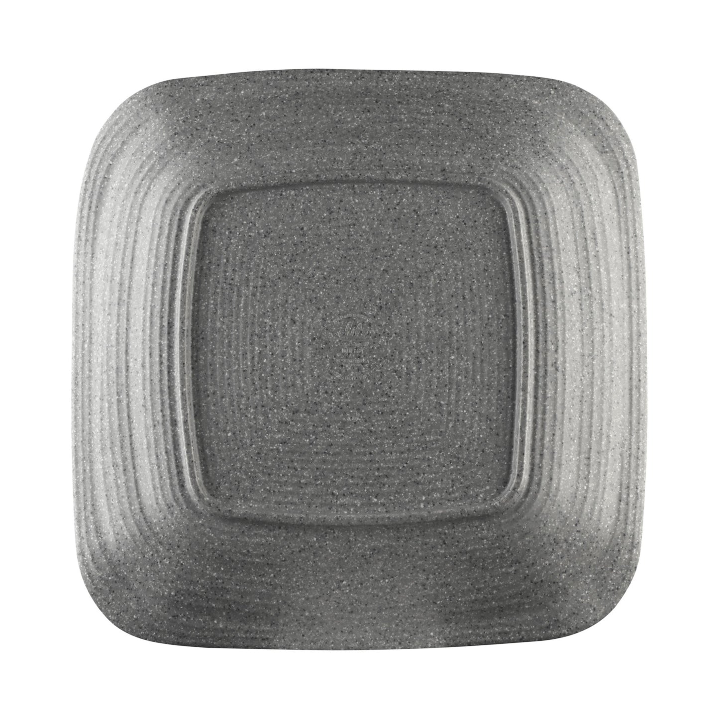 Melamine Irregular Square Plate - Granite Stone Design